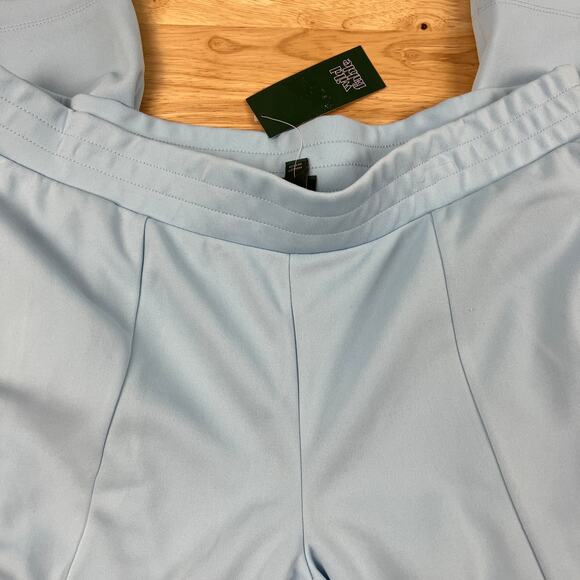 Wild Fable Women's Blue and Brown High-Rise Track Pants - Size Small - NWT - Picture 8 of 9